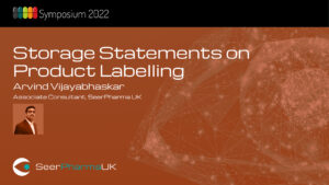 Storage statement on product labeling